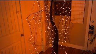 7 foot LED Willow Tree assembly spooky Halloween Tree