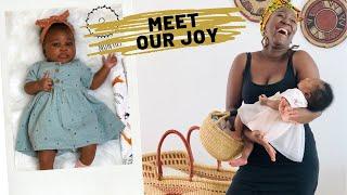 Meet Baby Arikana || Introducing Our Baby Girl To Her Internet Aunties & Uncles || Adede