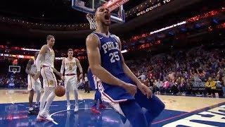 Ben Simmons Top Dunks From 2017-2018 Season