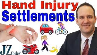 Hand and Wrist Fracture and Injury Settlements (Car Accidents and More)