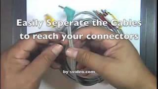 7-PIN S-Video PC to TV Cable