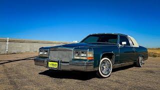 NEW! 1983 Cadillac Fleetwood Brougham d'Elegance Lowrider