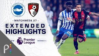 Brighton v. Bournemouth | PREMIER LEAGUE HIGHLIGHTS | 2/25/2025 | NBC Sports