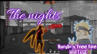 Naruto x Free Fire || The nights song || Noob to pro 