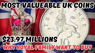 Top 8 Rare UK 10 Pence Coins Worth Millions!