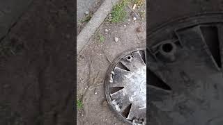 Found an Opel hubcap!