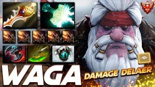 Waga Sniper Damage Dealer Ownage - Dota 2 Pro Gameplay [Watch & Learn]