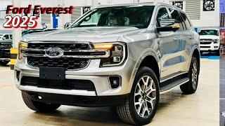 New 2025 ! Ford Everest Titanium 4WD - 2.0L Bi Turbo 7 seats SUV | Exterior Interior And Engine