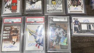 CRAZY LOCAL SPORTS CARD SHOW PICKUPS AND SALES! MONROE SPORTS CARD SHOW - QB AUTOS AND RB RPAS