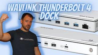 Superpower-Up Your Laptop | WAVLINK UTD45 Thunderbolt 4 Dock