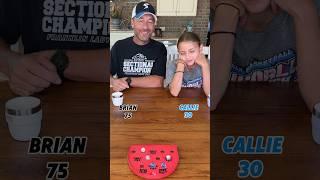 Skill ball challenge! Brian vs. Callie! #familygamenight #boardgames