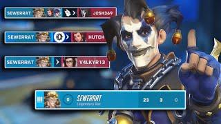 dominating grandmasters with 0 deaths on junkrat