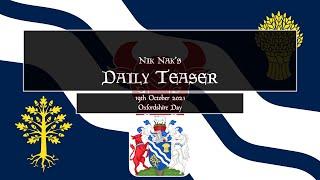 19th October 2021 Teaser Oxfordshire Day