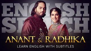 ENGLISH SPEECH | ANANT & RADHIKA: Emotional Pre-Wedding Speech (English Subtitles)