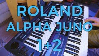 Roland Alpha Juno 1 + 2