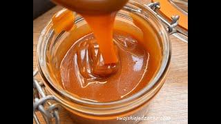 Caramel sauce for cakes and desserts, simple recipe #caramelsauce #caramel #desserts #ice cream