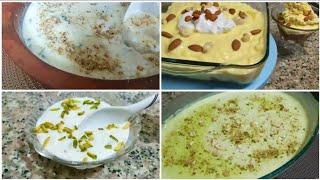 Dawat Special Dessert Recipes | Easy desserts for dawat