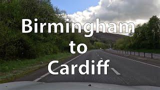 [4K] Driving from Birmingham to Cardiff (UK)