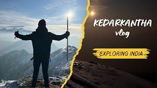 The Kedarkantha Vlog || Full Video || Winter Trek