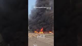 Aftermath of strike on Beersheba