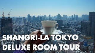 SKY HIGH LUXURY IN TOKYO - Shangri-La Hotel Horizon Club room tour