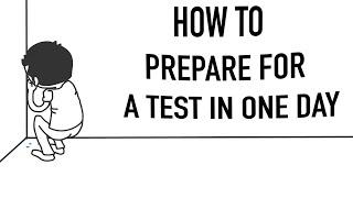 How to prepare for a test in one day - BKP | 800k Special video !!!