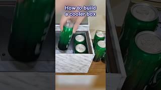 How to build a cooler box with Peltier modules #diy #peltier #homemade