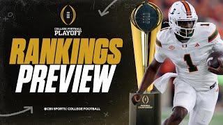 College Football Playoff Rankings Preview: Where will teams on a bye week land?