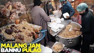 Meat Heaven | Malang Jan Bannu Pulao, Isb | Dumba Namkeen Gosht, Chapli Kabab | Street Food Pakistan