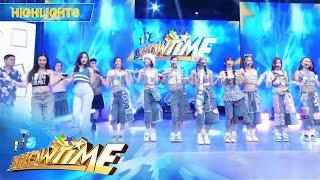 BINI members show the "Pantropiko" dance challenge | It's Showtime