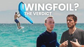 WE TRIED WING FOILING - MY VERDICT | vlog¹⁵₂₀₂₁