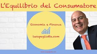 L’Equilibrio del consumatore