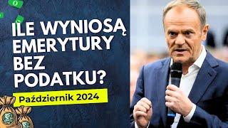 Październik 2024: Ile Wyniosą Emerytury Bez Podatku? Renta Wdowia – Terminy i Kwoty Wypłat