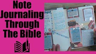 Note Journaling Bible Flip-Through with Shalon