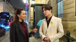 Dimash interview, Paris France