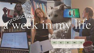 weekly vlog: working on my goals  balancing content creation, a business & life