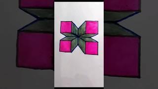 3d illusion drawing ️️            #shorts  #ytshorts  #viralshorts #youtubeshorts