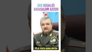 DXX boshliği Abdusalom Azizov #shorts