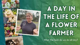 A Day in the Life of a Flower Farmer! What the heck do we do all day??