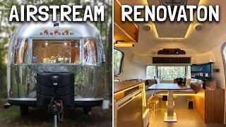 Beautiful Vintage 1971 Airstream Renovation w/ Modern Features | Full Tour