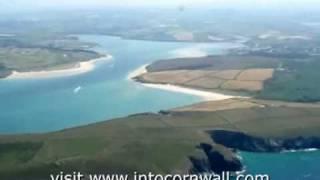 North Cornwall Coastline from the air