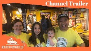 SANTOS CHRONICLES | Channel Trailer 2019 | Family Travel Vlog