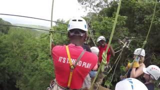 Flower Hill Jamaica - zipline