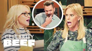 Cheryl Hines & Rachael Harris Play "Good Cop Bad Cop" Game | Celebrity Beef | E!