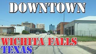 Wichita Falls - Texas - 4K Downtown Drive