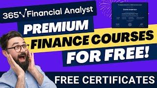 50+ Premium Finance Courses are now FREE!  365 Financial Analyst Free Courses  Lifetime Access 