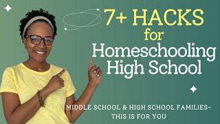 Middle & High School Hacks/Tips | 2024 | Homeschool