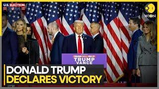 US Elections 2024: Donald Trump Delivers Victory Speech to Roaring Crowd | WION News