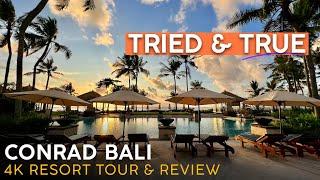 CONRAD BALI, Nusa Dua, Bali, Indonesia【4K Resort Tour & Review】TRIED & TRUE Elegant Resort