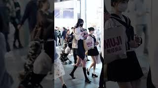 城市潮流街拍 shorts girl #china #shorts #blackpink